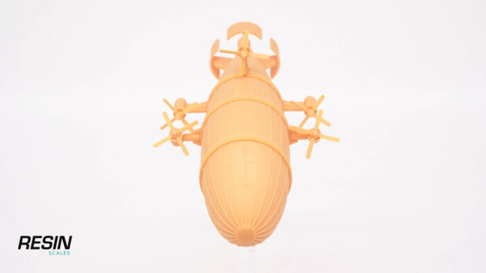 Kirov Airship Red Alert 2 1:350 Resin Kit - Image 3