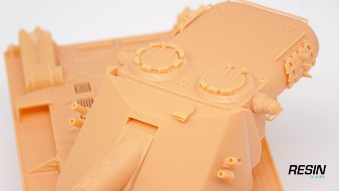 KRV Kranvagn Sweden Heavy Tank 1:35 Scale Resin Kit - Image 6