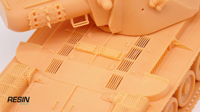 KRV Kranvagn Sweden Heavy Tank 1:35 Scale Resin Kit - Image 9