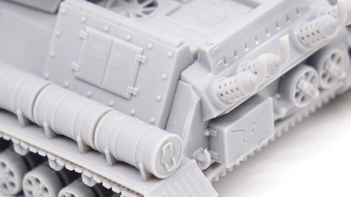 Apocalypse Tank Red Alert 2 1:72 resin kit - Image 4