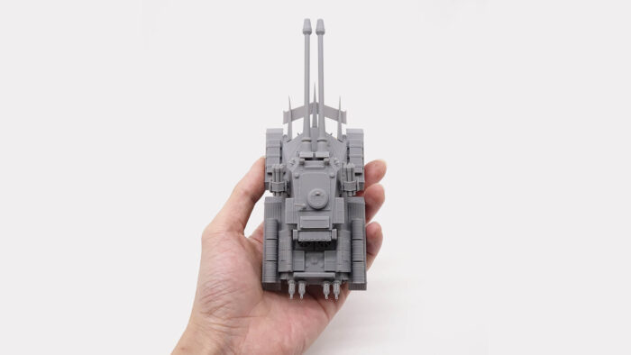 Apocalypse Tank Red Alert 2 1:72 resin kit - Image 8