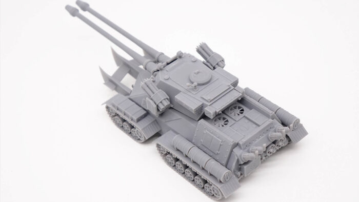 Apocalypse Tank Red Alert 2 1:72 resin kit - Image 9