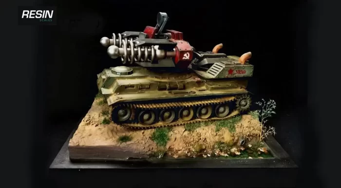 Tesla Tank RA2 1/35 Scale Resin Ki
