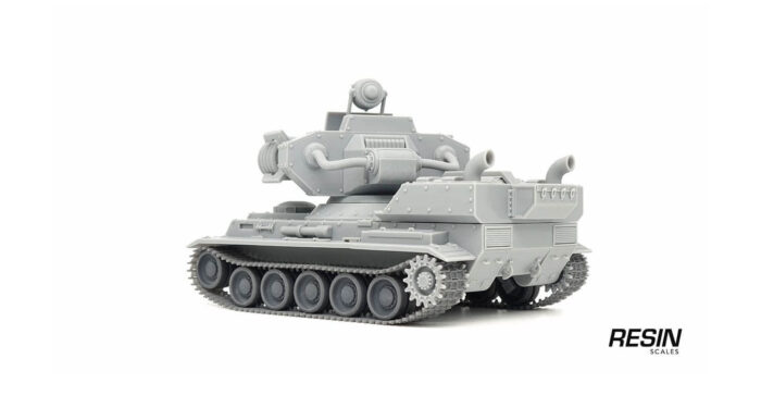 Tesla Tank RA2 1/35 Scale Resin Ki - Image 3