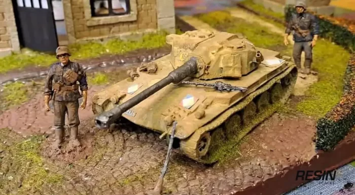 AMX ELC Bis Tank 1/35 Scale Resin Kit