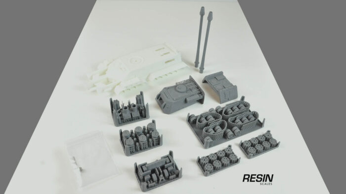 Apocalypse Red Alert 2 Soviet Tank 1:35 Resin Kit - Image 18