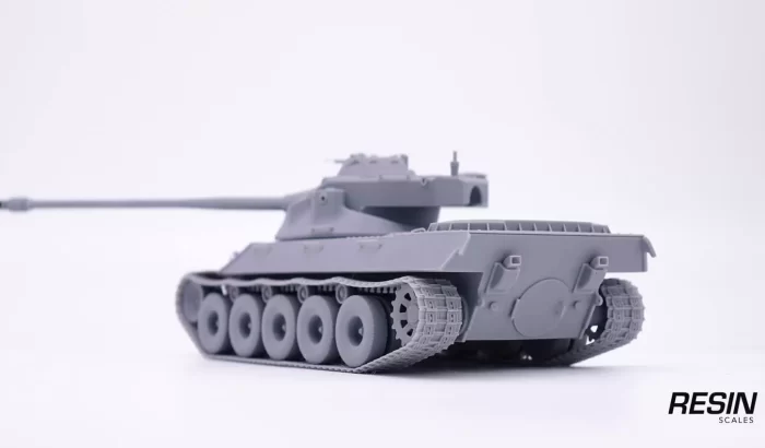 Lorraine 40T French Medium Tank Prototype 1/35 Resin Kit - Image 2