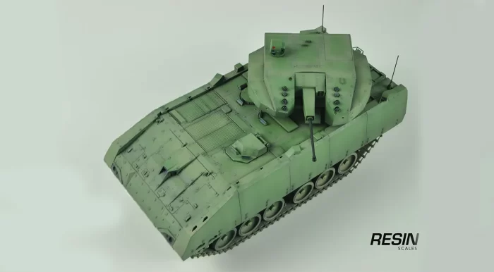 Hunter AFV Singapore 1:35 Scale Resin Kit - Image 7