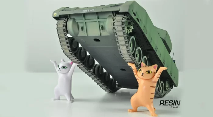 Hunter AFV Singapore 1:35 Scale Resin Kit - Image 8