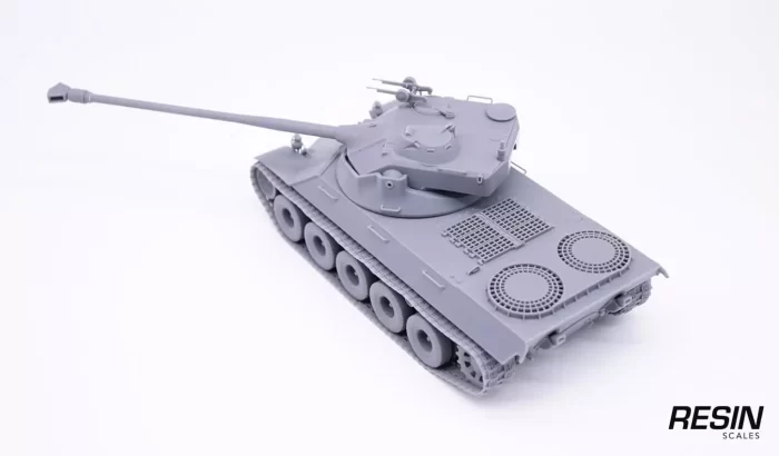 Lorraine 40T French Medium Tank Prototype 1/35 Resin Kit - Image 4