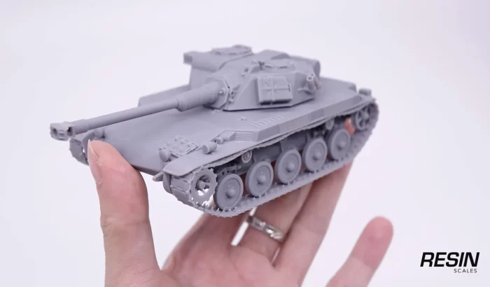 AMX ELC Bis Tank 1/35 Scale Resin Kit - Image 5