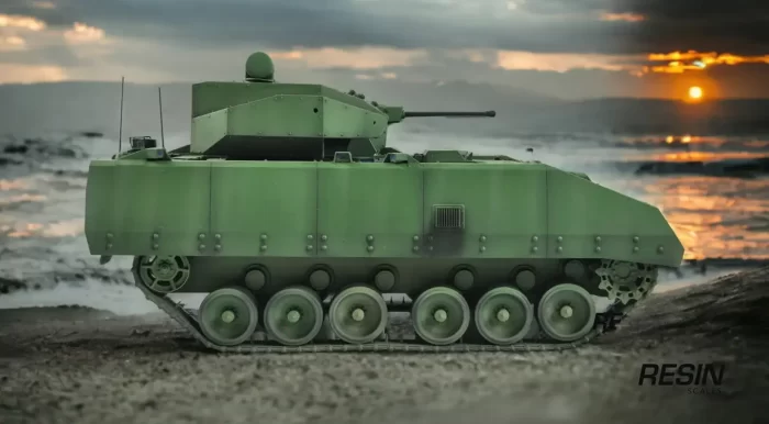Hunter AFV Singapore 1:35 Scale Resin Kit - Image 20