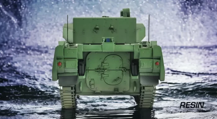 Hunter AFV Singapore 1:35 Scale Resin Kit - Image 21