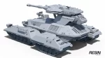 M808B Scorpion Main Battle Tank Halo 1:35 Scale Resin Kit - Image 4