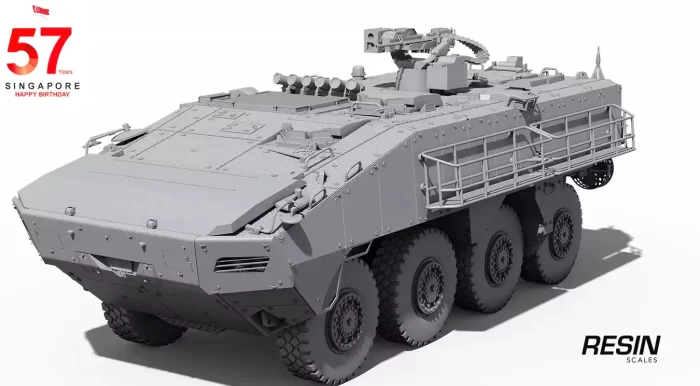 Terrex Infantry Carrier Vehicle (ICV) Singapore Ireland 1:35 Resin Kit
