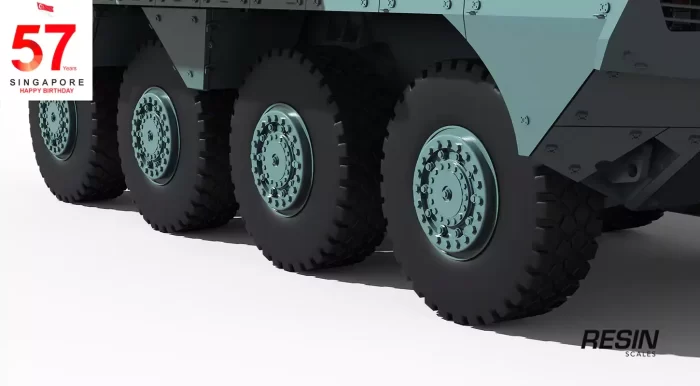 Terrex Infantry Carrier Vehicle (ICV) Singapore Ireland 1:35 Resin Kit - Image 14