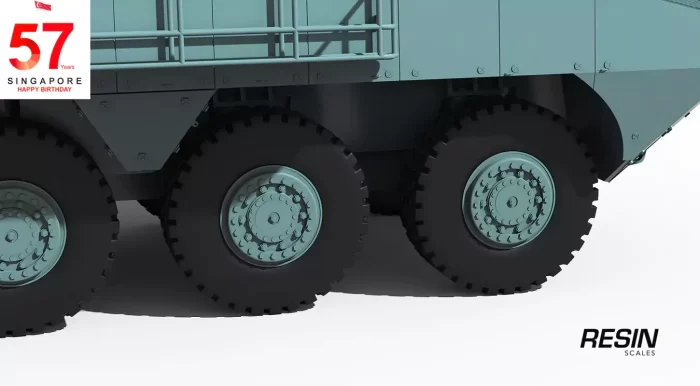Terrex Infantry Carrier Vehicle (ICV) Singapore Ireland 1:35 Resin Kit - Image 15