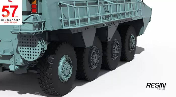 Terrex Infantry Carrier Vehicle (ICV) Singapore Ireland 1:35 Resin Kit - Image 16