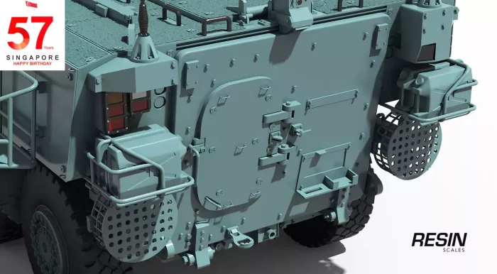 Terrex Infantry Carrier Vehicle (ICV) Singapore Ireland 1:35 Resin Kit - Image 17