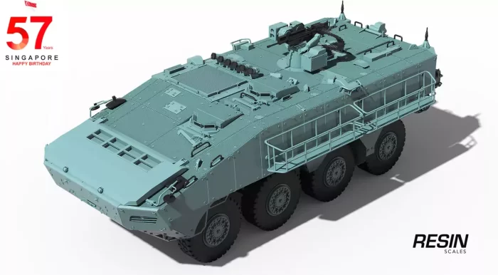 Terrex Infantry Carrier Vehicle (ICV) Singapore Ireland 1:35 Resin Kit - Image 20