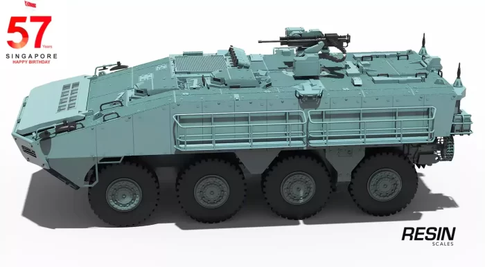 Terrex Infantry Carrier Vehicle (ICV) Singapore Ireland 1:35 Resin Kit - Image 21