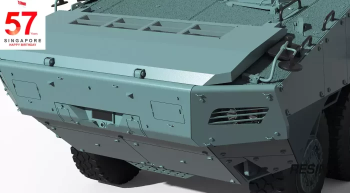 Terrex Infantry Carrier Vehicle (ICV) Singapore Ireland 1:35 Resin Kit - Image 22