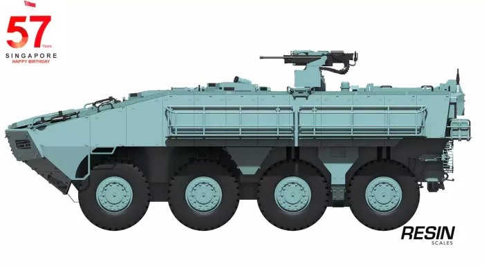 Terrex Infantry Carrier Vehicle (ICV) Singapore Ireland 1:35 Resin Kit - Image 24