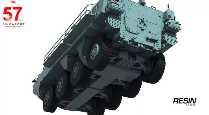 Terrex Infantry Carrier Vehicle (ICV) Singapore Ireland 1:35 Resin Kit - Image 26