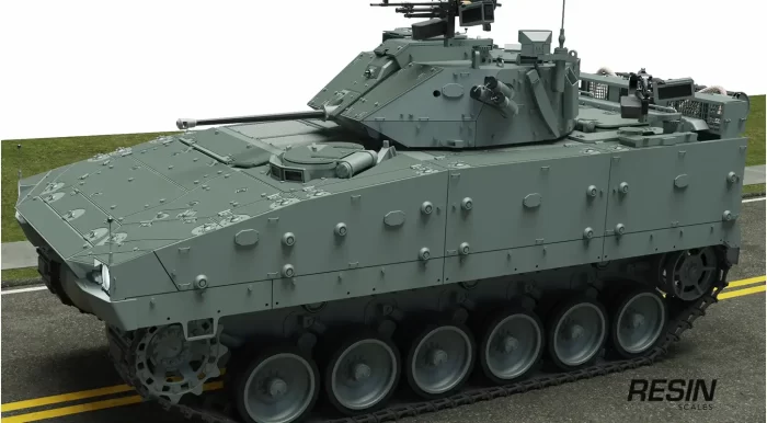 Bionix II 2 Man Turret (2MT) Singapore 1:35 Resin Kit - Image 3