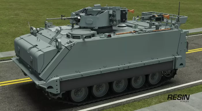 M113 Ultra 40/50 Singapore USA 1:35 Resin Kit - Image 3