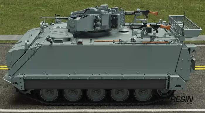 M113 Ultra 40/50 Singapore USA 1:35 Resin Kit - Image 4