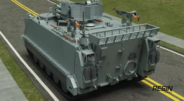 M113 Ultra 40/50 Singapore USA 1:35 Resin Kit - Image 6