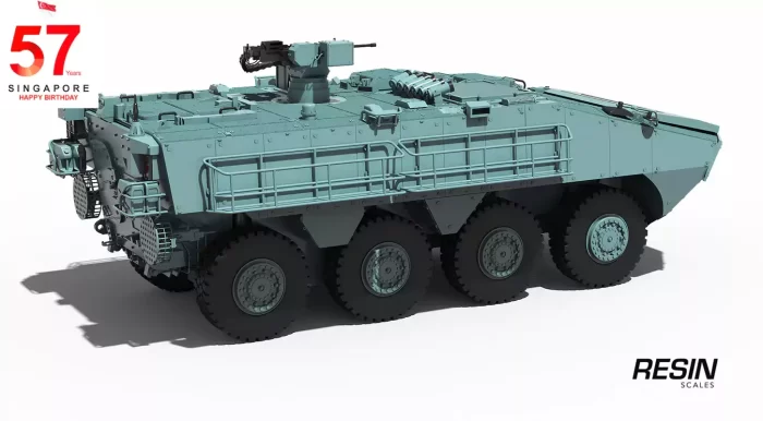 Terrex Infantry Carrier Vehicle (ICV) Singapore Ireland 1:35 Resin Kit - Image 8