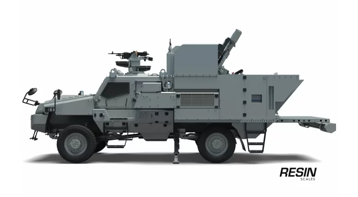 Belrex Protected Vehicle Singapore South Africa 1:35 Resin Kit - Image 23
