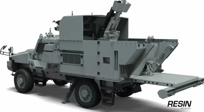 Belrex Protected Vehicle Singapore South Africa 1:35 Resin Kit - Image 4