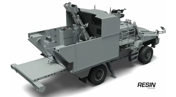 Belrex Protected Vehicle Singapore South Africa 1:35 Resin Kit - Image 8