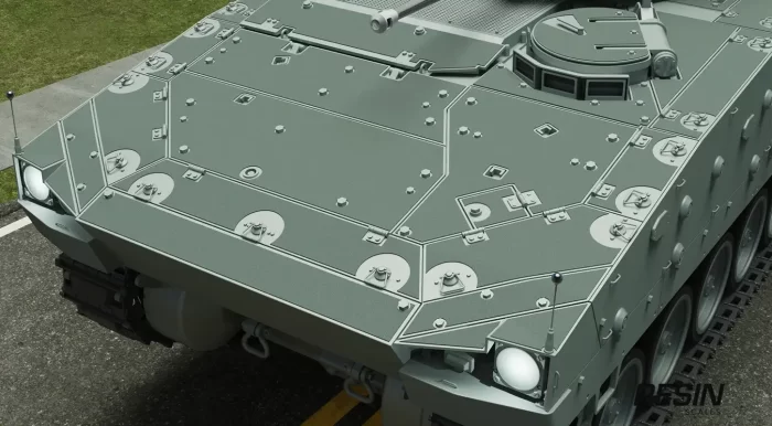 Bionix II 2 Man Turret (2MT) Singapore 1:35 Resin Kit - Image 13