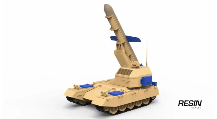 Tomahawk launcher USA Artillery 1:35 Resin Kit - Image 2