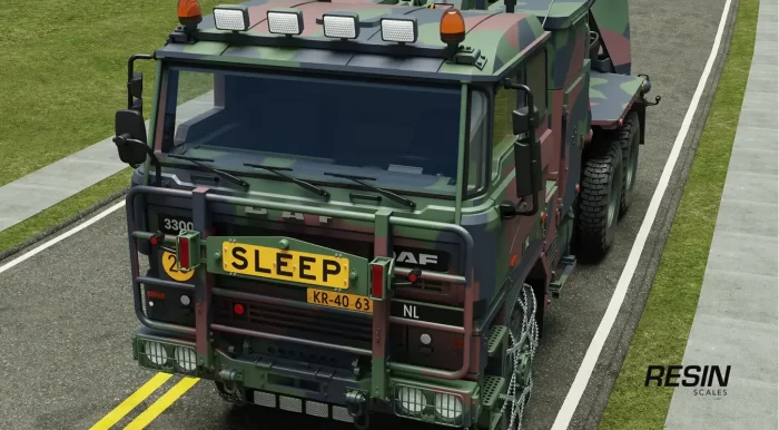 DAF YBZ 3300 Netherlands recovery truck 1:35 Resin Kit - Image 20