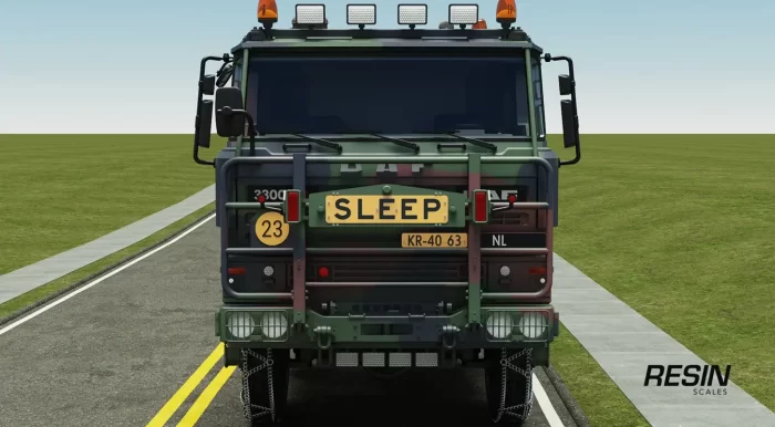 DAF YBZ 3300 Netherlands recovery truck 1:35 Resin Kit - Image 22