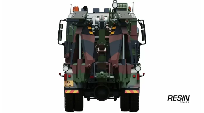DAF YBZ 3300 Netherlands recovery truck 1:35 Resin Kit - Image 26