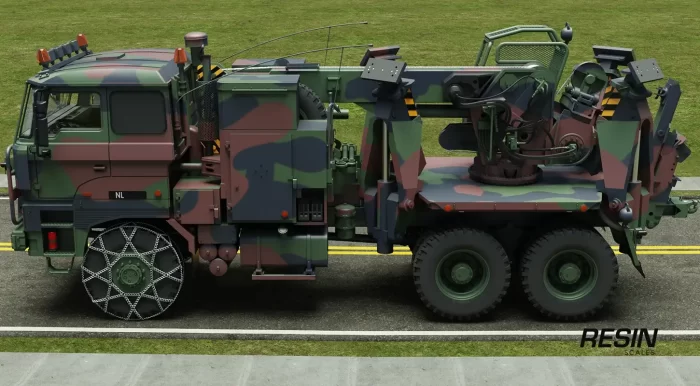 DAF YBZ 3300 Netherlands recovery truck 1:35 Resin Kit - Image 4