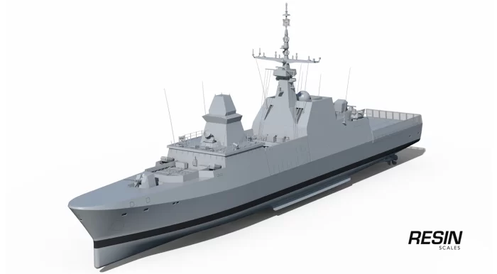 RSS STEADFAST Frigate Singapore 1:350 Resin Kit