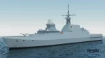 RSS STEADFAST Frigate Singapore 1:350 Resin Kit - Image 3