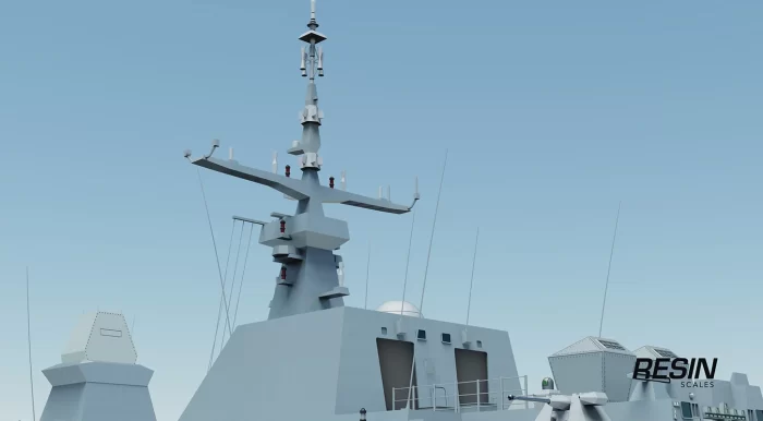 RSS STEADFAST Frigate Singapore 1:350 Resin Kit - Image 15