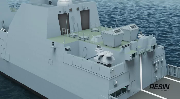 RSS STEADFAST Frigate Singapore 1:350 Resin Kit - Image 18