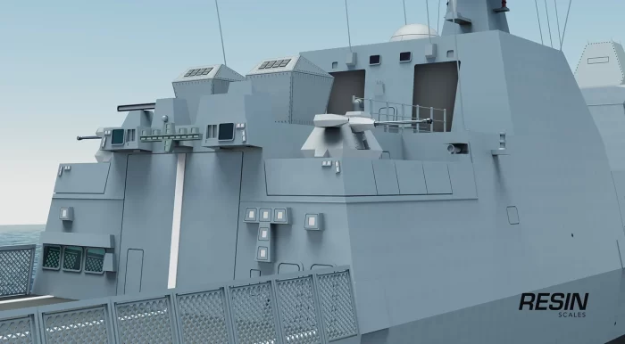 RSS STEADFAST Frigate Singapore 1:350 Resin Kit - Image 19