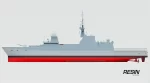 RSS STEADFAST Frigate Singapore 1:350 Resin Kit - Image 22
