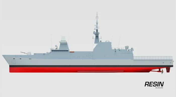 RSS STEADFAST Frigate Singapore 1:350 Resin Kit - Image 22