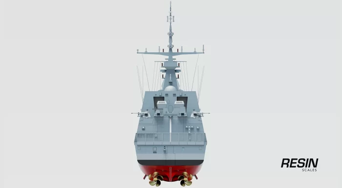 RSS STEADFAST Frigate Singapore 1:350 Resin Kit - Image 23